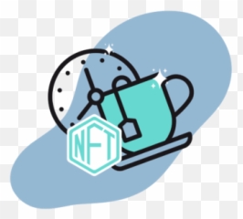 Business Nft Break Time Icon Graphic By Abstractspacestudio - Drawing png