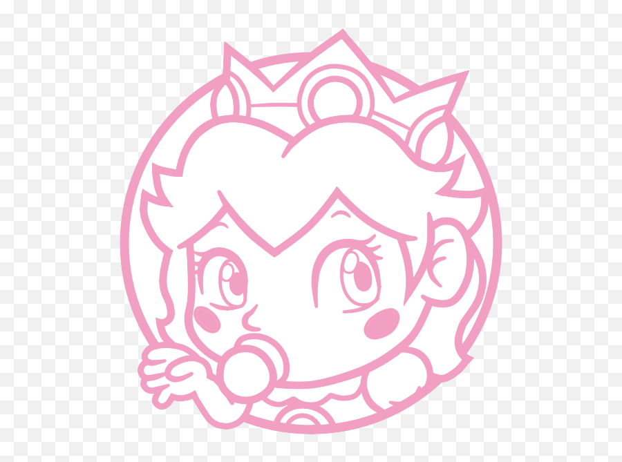 Klunsgod - Baby Peach Icon In Mario Png,2d Icon