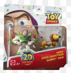 Disney Toy Story Figurines - Buzz Lightyear And Slinky Dog Toy Story Figure Png,Buzz Lightyear Transparent