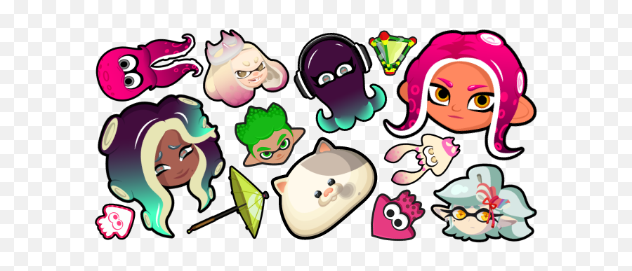 Splatoon Cursor Collection - Custom Cursor Splatoon Cursor Png,Splatoon 2 Icon