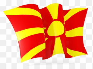 Waving Flag Illustration Of Macedonia - Flag png