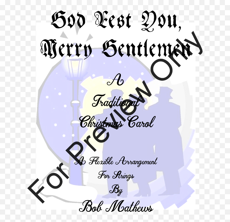 God Rest You Merry Gentlemen Flexible Instrumen Jw - Dot Png,Mathews Icon Solocam