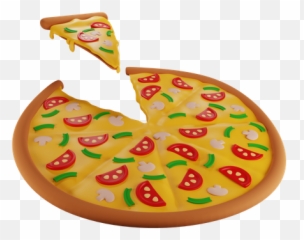 Slice Of Pizza 3d Illustrations Designs Images Vectors Hd - png