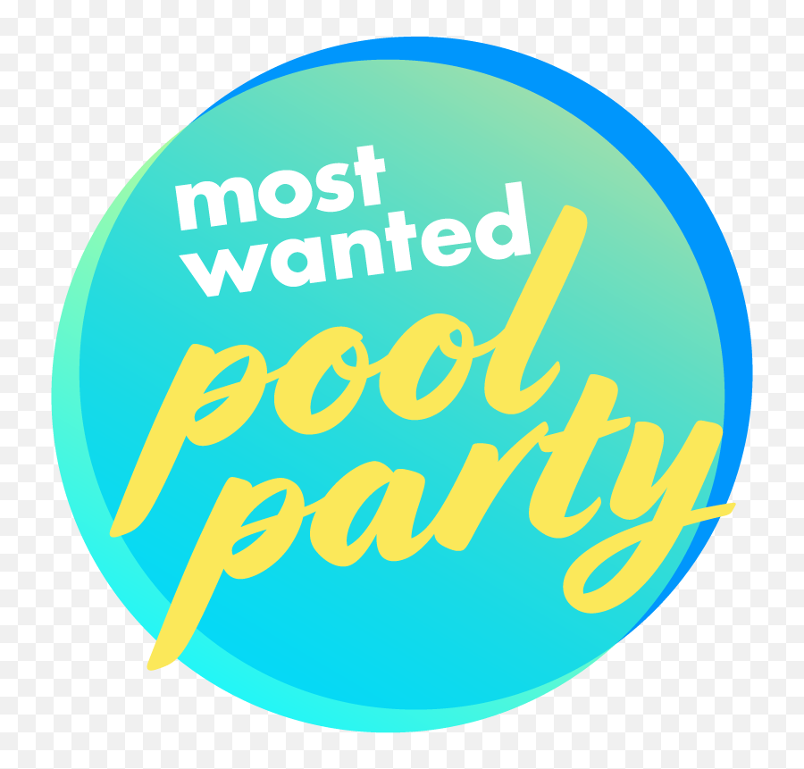 Most Wanted Summer Pool Party - Circle Png,Pool Party Png