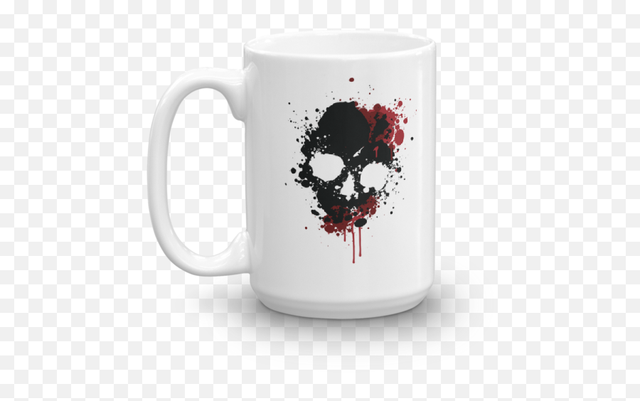Chc - Black Skull Logo Mug Mug Png,Skull Logo Png