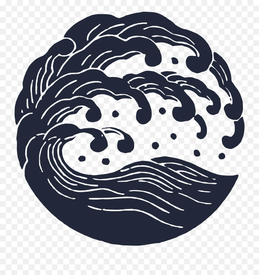 Japanese Wave Png - Japanese Wave Full Size Png Download Japanese Logo Png,Japanese Maple Png