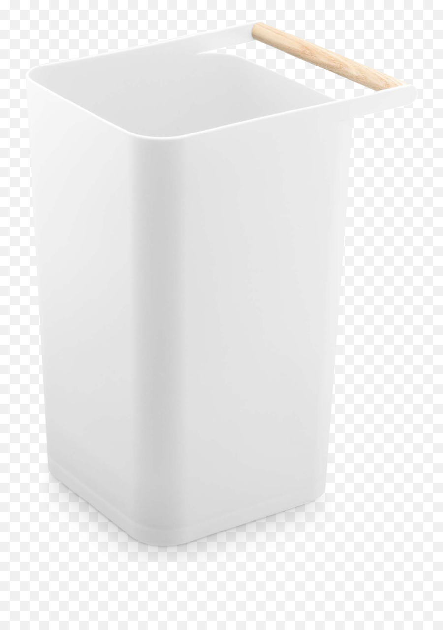 Como Trash Can White - Box Png,Trashcan Transparent