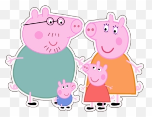 Mummy Pig Animated Cartoon Clip Art - Png Transparente Peppa Png,Pig Transparent