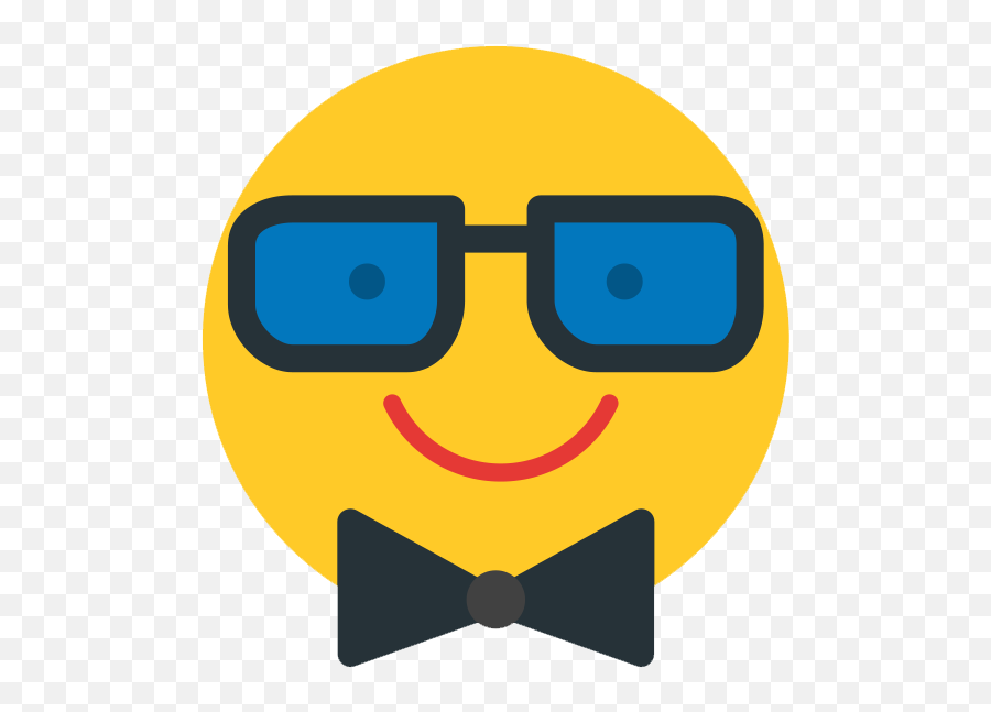 Cool Whatsapp Hipster Emoji Png Clipart Mart - Portable Network Graphics,Hipster Glasses Png
