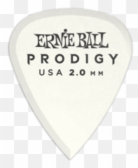 Ernie Ball 9202 Prodigy Derlin Picks White 1s Standard 20 Png