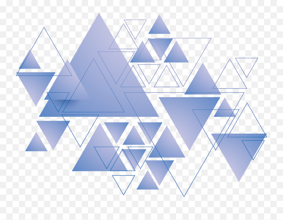 Triangle Shape Geometry Line Vector - Transparent Background Triangle Png,Triangle Png Transparent
