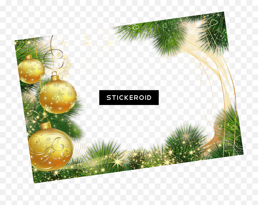 Download Christmas Decoration - Fondos De Navidad Png Full Christmas Frame Design Png,Navidad Png