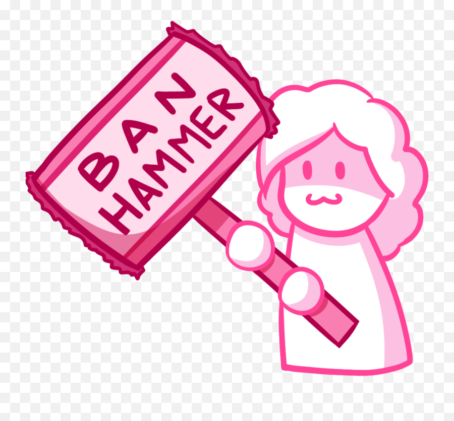 Pin By Wamuu - Glitchtale Ban Hammer Png,Ban Hammer Png