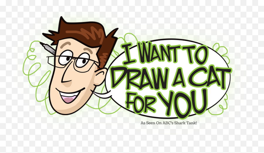 I Want To Draw A Cat For You Shark Tank Updates - Cartoon Png,Shark Tank Logo