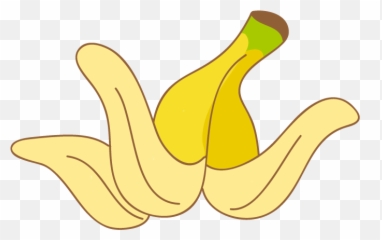 Download Banana Skin Draw Clipart Png - Peel Transparent Background