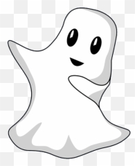 Funny Dabbing Ghost Halloween Beach Sheet - Clip Art png