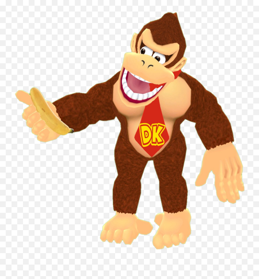 Donkey Kong Supermarioglitchy4 Wiki Fandom - Donkey Kong T Pose Png,Diddy Kong Png