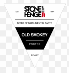 Stonehenge Brewery Old Smokey - Stonehenge Old Smokey Png,Smokey Png