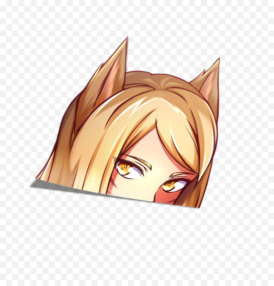 Kda Ahri Peeker - Cartoon Png,Ahri Png