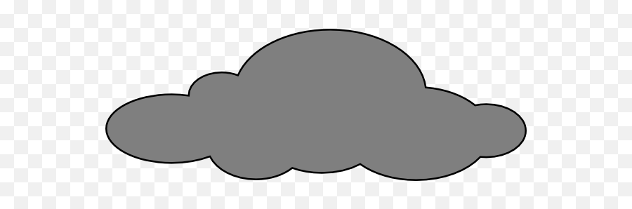 Cloudy Clipart Grey Clouds Transparent - Orange With A Face Png,Rain Cloud Png