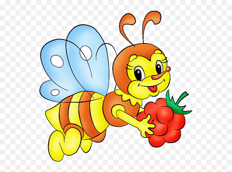 Bee Clipart Funny - Clip Art Cute Bee 600x600 Png Funny Honey Bee Clipart,Cute Bee Png