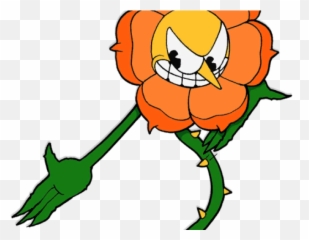 Carnation Clipart Yellow - Cuphead Bosses Cuphead Bosses Png,Cuphead Png
