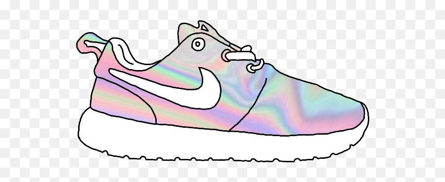 Holo Nike Shoes Trainers Sticker By Y A N - Pink Nike Shoe Sticker Png,Nike Check Png