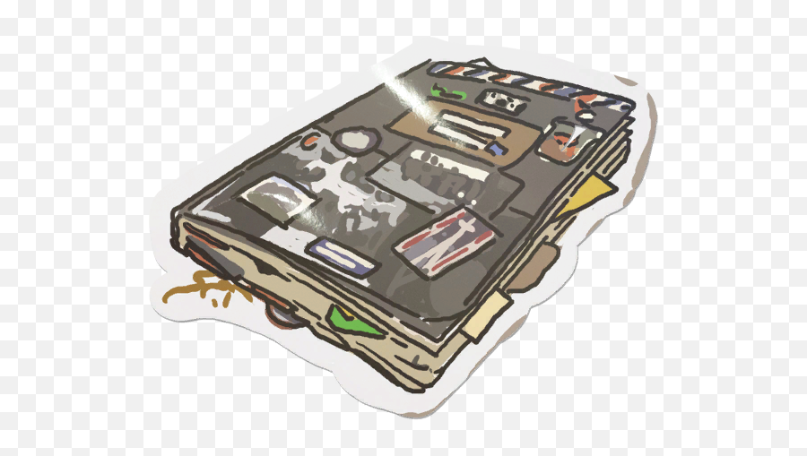 Drawing Diary Life Is Strange Picture 2621547 - Life Is Strange Journal Sticker Png,Life Is Strange Transparent