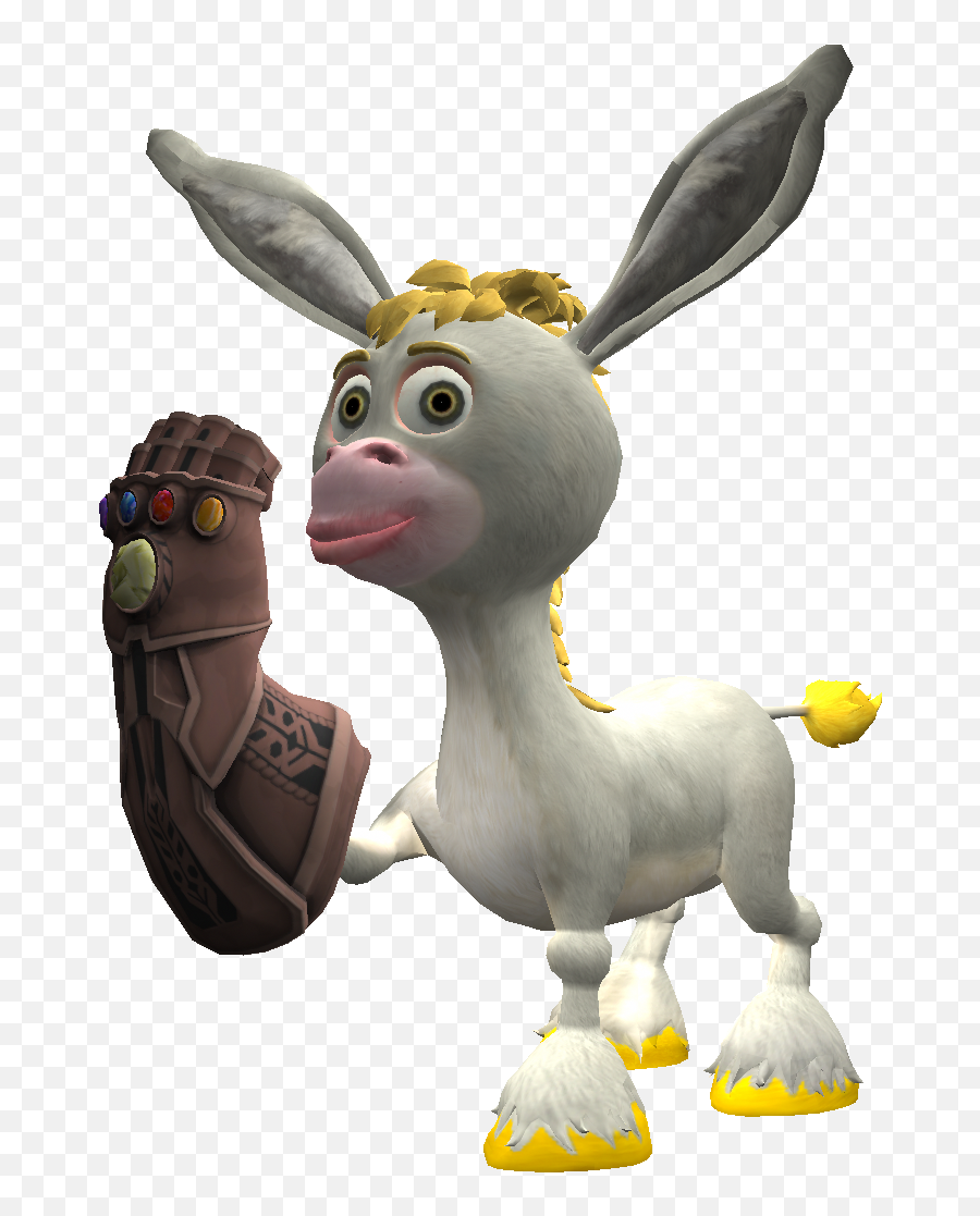Donkey Ollie With The Infinity Gauntlet Know Your Meme - Donkey Png,Donkey Transparent