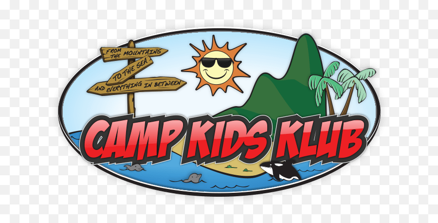 From The Mountains To Sea And Everything In Between - Kids Klub Png,Camp Logo