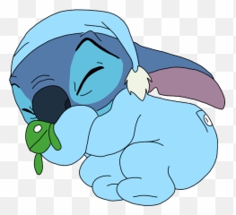 Stitch Sleeping Hd Png Download - Disney Drawings Of