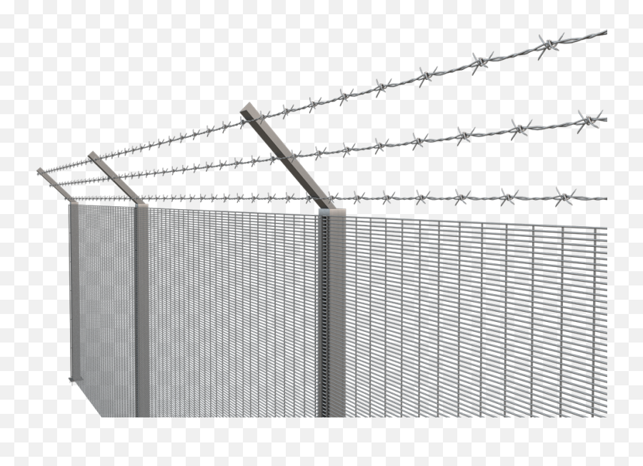 L Angle Barbed Wire Png Image - Chain Link Fence Barbed Wire Fence,Barbed Wire Png