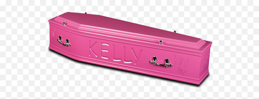 Coffin Bright Pink - Pink Coffins For Sale Full Size Png Pink Casket Png,Coffin Png