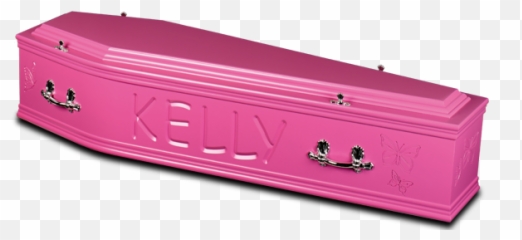Coffin Bright Pink - Pink Coffins For Sale Full Size Png Pink Casket Png,Coffin Png