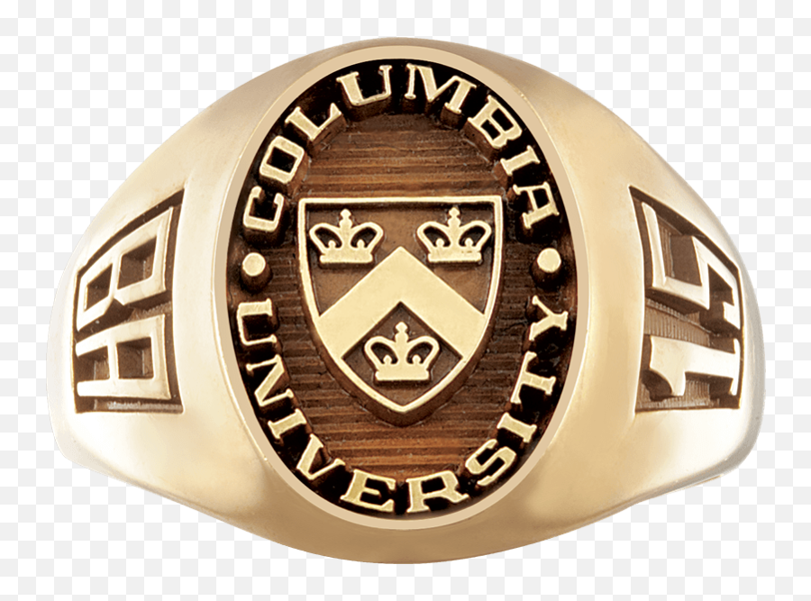 Columbia University Mens Executive Ring - Solid Png,Columbia University Logo Png