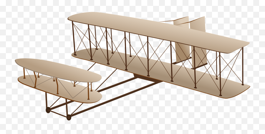 Wright Flyer Clipart - Vintage Png,Flyer Png