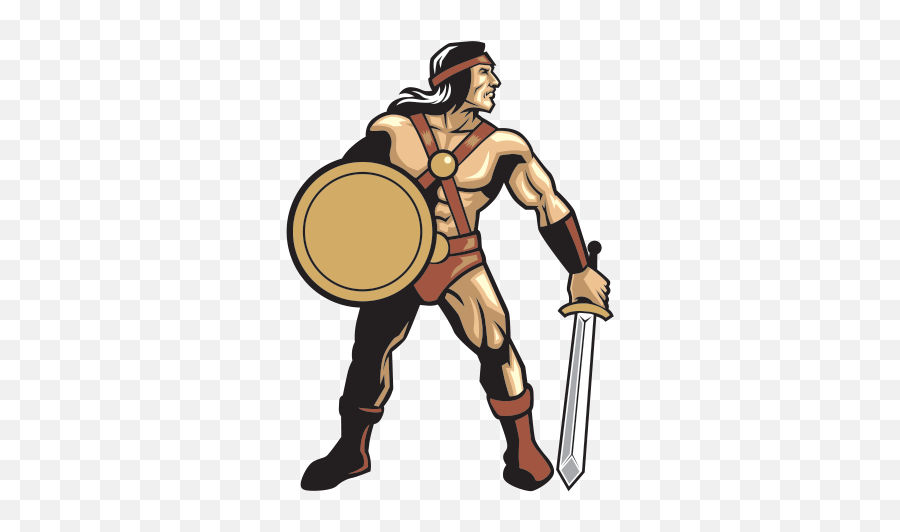 Printed Vinyl Warrior Conan The Barbarian Style Stickers - Fictional Character Png,Conan The Barbarian Logo