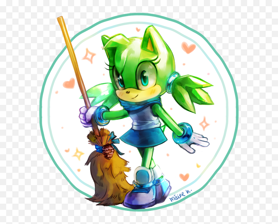 Commission Sonic Chara Gift By Sketchrabbit - Fur Affinity Fictional Character Png,Chara Transparent