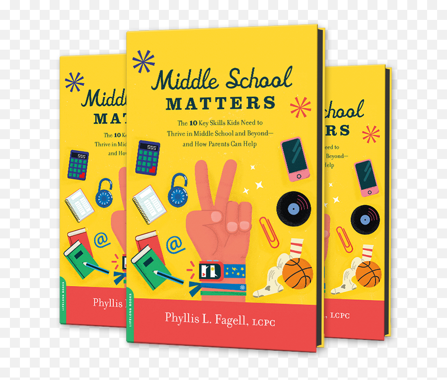 Phyllis Fagell Licensed Clinical Counselor - Middle School Matters Png,School Books Png