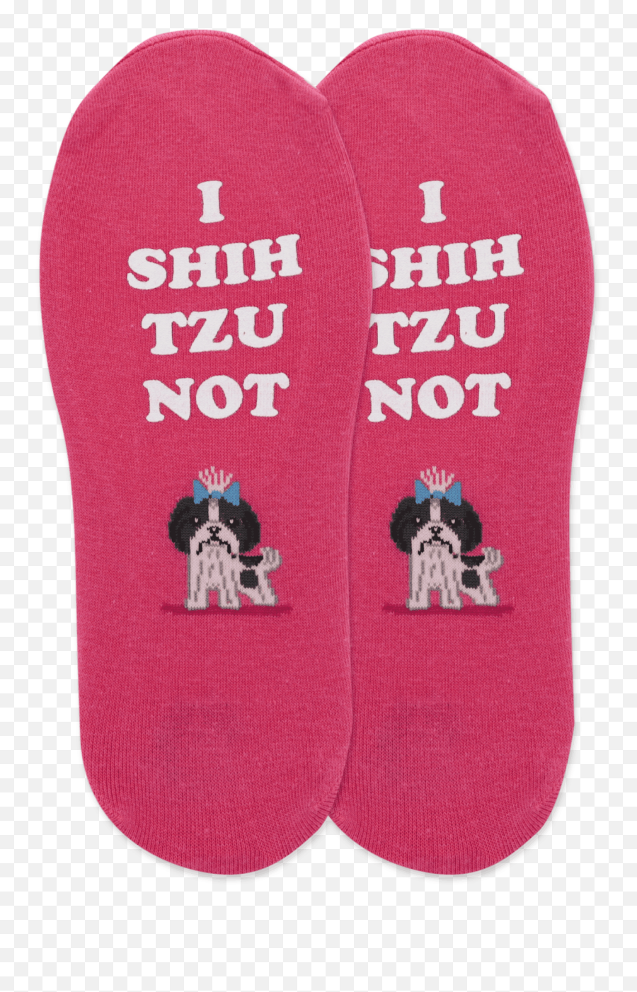 Womenu0027s I Shih Tzu Not No Show Socks - Hot Pink Likey No Lighty Png,Shih Tzu Png