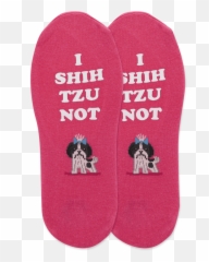 Womenu0027s I Shih Tzu Not No Show Socks - Hot Pink Likey No Lighty Png,Shih Tzu Png