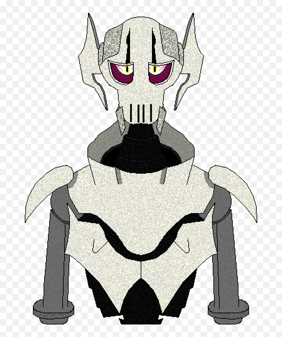 Pixilart - General Grievous By Flyingtk Portable Network Graphics Png,General Grievous Png