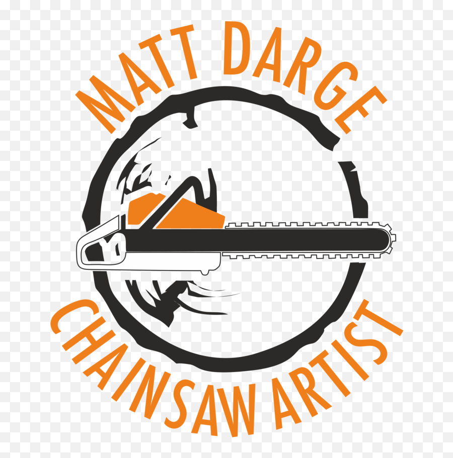 Chainsaw And Power Carving Artist Png Logo