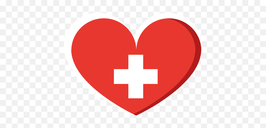 White Cross Heart Icon - Coração Com Cruz Png,White Cross Transparent