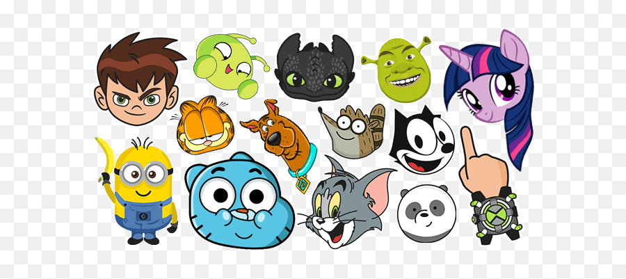 Cartoons Cursor Collection - Custom Cursor Cartoon Cursor Png,Dib Icon