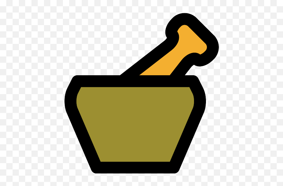 Mortar Vector Svg Icon - Gambar Mortar Dam Pestle Animasi Png,Mortar And Pestle Icon