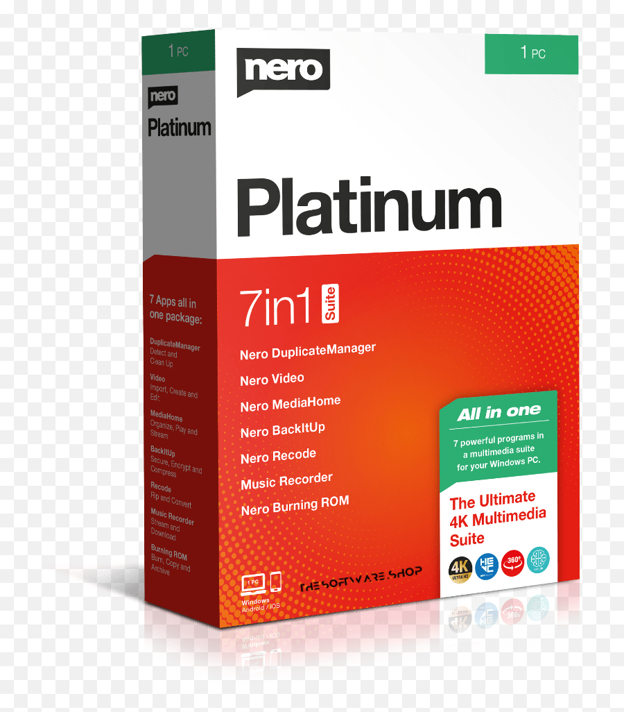 Nero Platinum Suite 2021 Review Save - Nero Platinum 2020 Png,Nero 2014 Icon