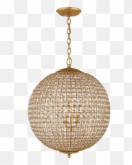 Chandelier Ceiling Lights - Visual Comfort Renwick Sphere Aerin png