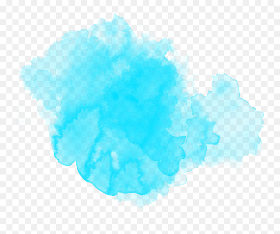 Download Watercolor Watercolour Ftestickers Paint Blue - Transparent Blue Watercolor Splash Png,Blue Paint Png