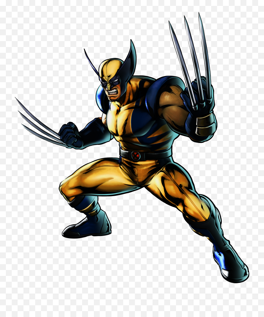Download Wolverine Transparent - Free Transparent Png Images Wolverine Marvel Vs Capcom 3,The Avengers Png